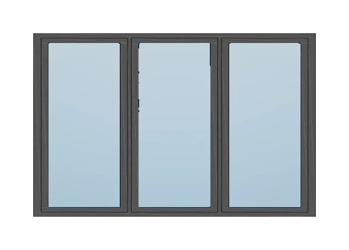 Steel Window W3 SE-01 — SECURE steel steel window