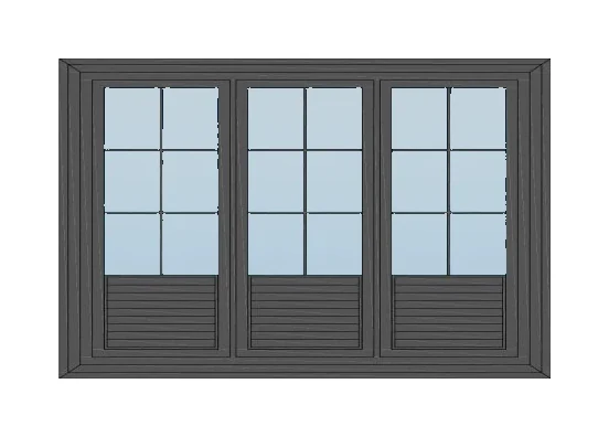Steel Window W3 SE-12 — SECURE steel steel window